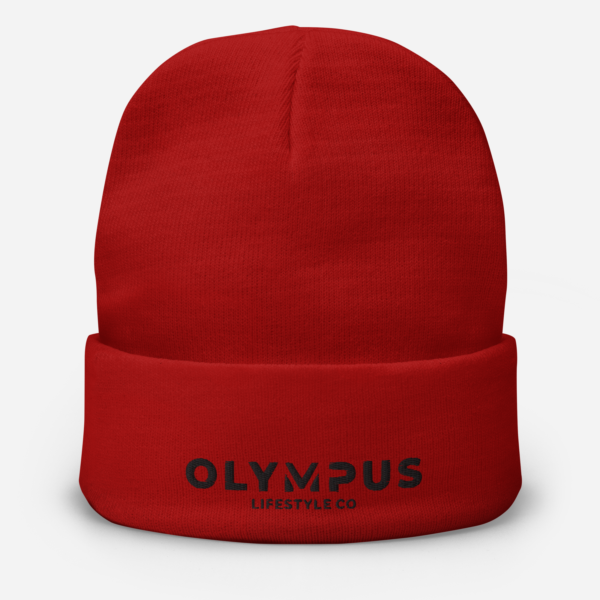 Olympus Beanie Black Logo