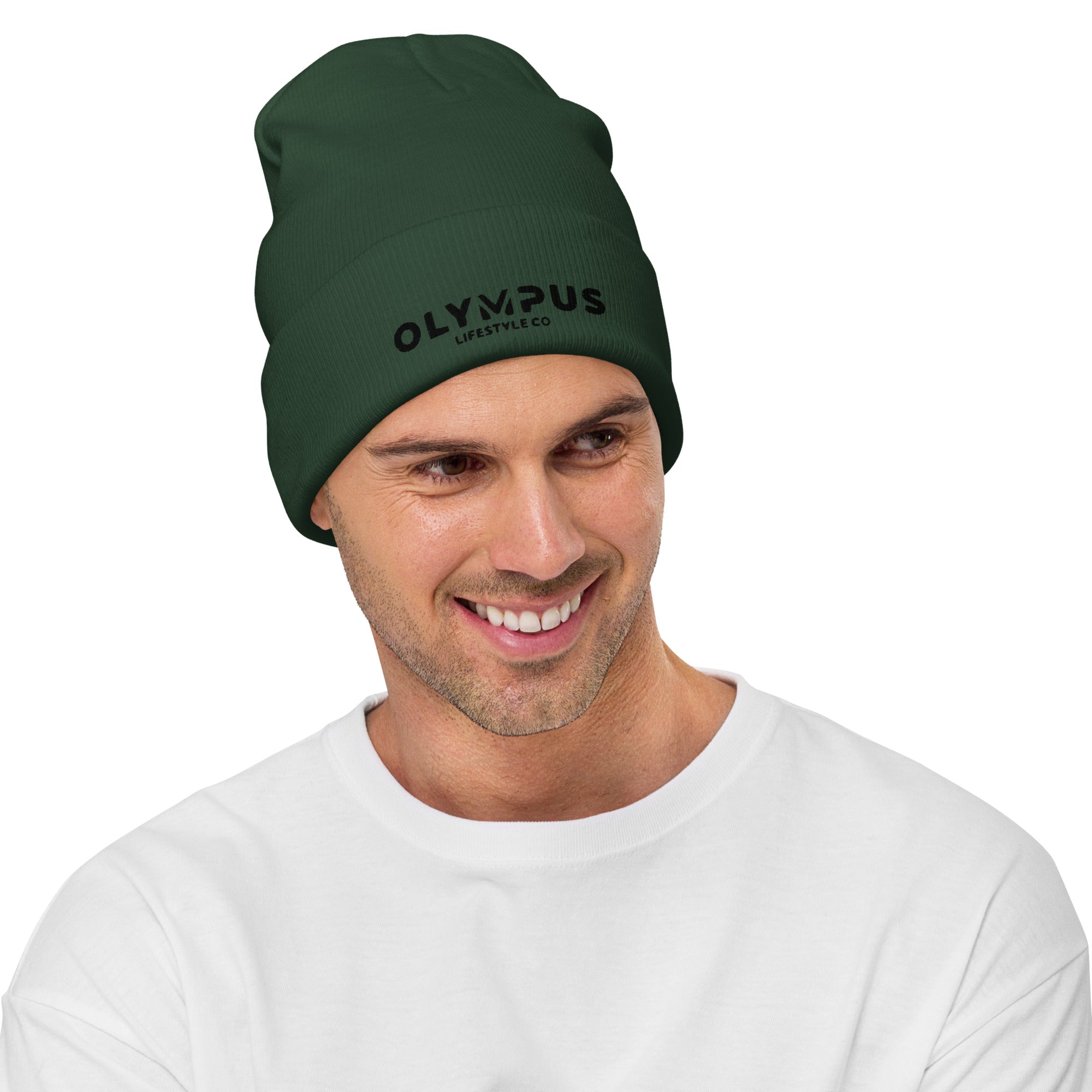 Olympus Beanie Black Logo
