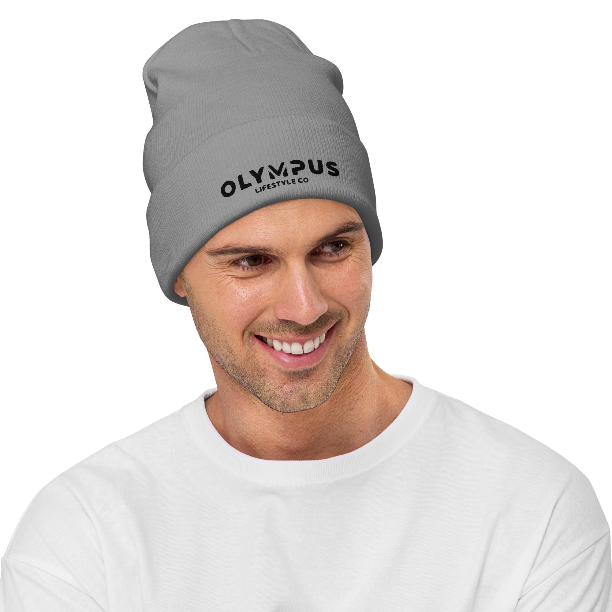 Olympus Beanie Black Logo