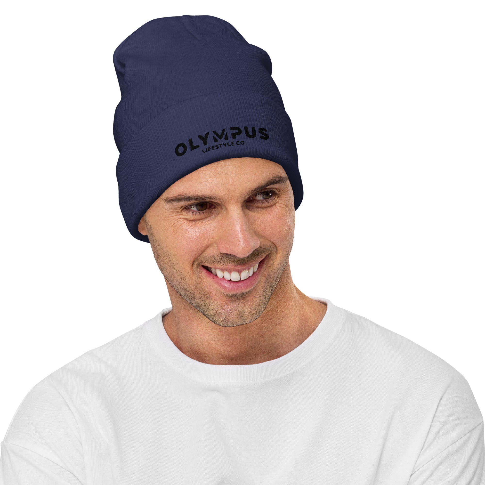 Olympus Beanie Black Logo