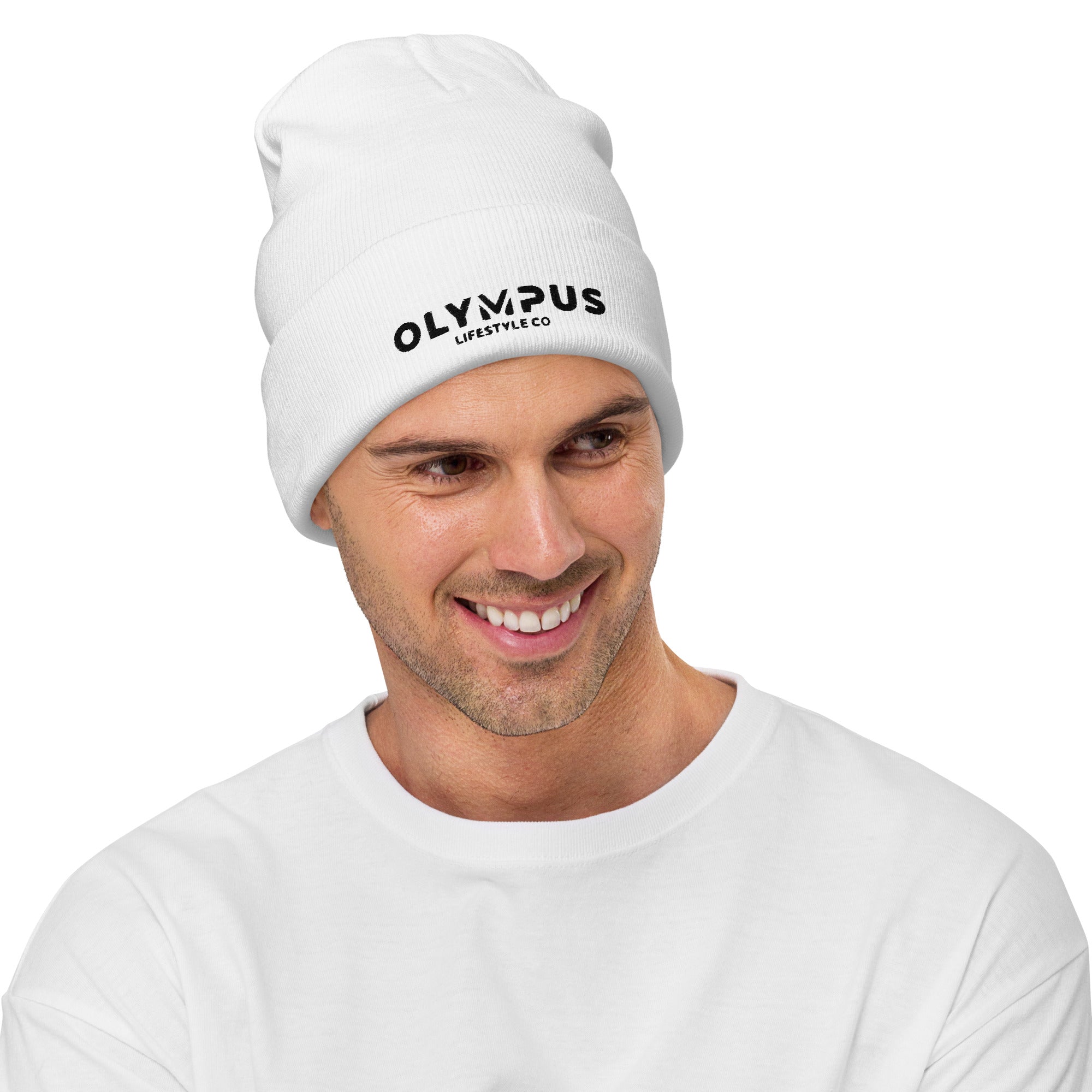Olympus Beanie Black Logo